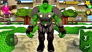 Playing as HULK Marvel in Scary Teacher 3D Troll Miss T every day Gameplay
