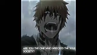 Ichigo Rage Edit - Bleach 4k [I Let The World Burn] #bleachanimeedit