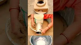 How to make Small Clay Stove।Mini mitti ka Chulha। mini mitti ka Chulha Kaise Banaye #viral #shorts