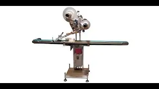 полуавтоматическая этикетировачная машина, semi-automatic labeling machine