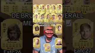 De bruyne 91 mentality on eafc 🤩📈
