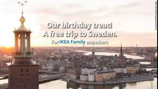 Win a free trip to Sweden!