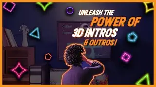3D Animated Twitch Intro & Outro Ideas | Custom Twitch 3D Animation Inspiration | Humantek Art