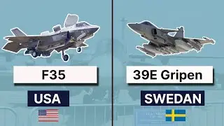Что лучше: F-35 или Gripen? Сравнение американского F-35 и шведского SAAB 39E Gripen.