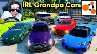Driving our GRANDPAS IRL cars in BeamNG.Drive!