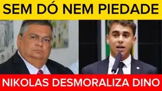 HUMILHOU: Em debate quente NIKOLAS arrasa com o Ministro FL&Aacute;VIO DINO