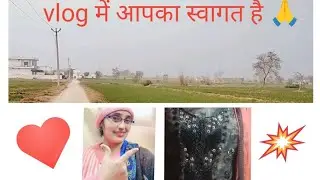 #ये हैं म्हारे खेत #आज के मिनी vlog में#देखो गांव के ठाठ #