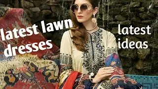 Latest lawn dresses design ideas 2020/beautiful collection of lawn dresses