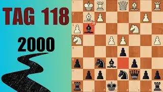 Ich spiele jeden Tag Schach bis 2000 ELO - Tag 118