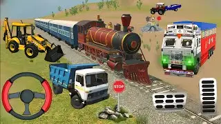 🛑Driver JCB and Uploading Stone🪨🚜 From the Dumper Truck in Game 🎮#gaming #games 