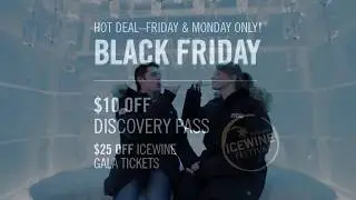 Icewine Discovery Pass Weekends BLACK FRIDAY DEALS