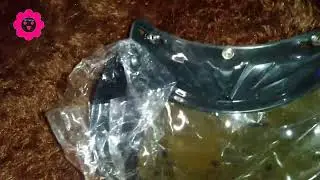 UNBOXING DAN REVIEW HELM BOGO DARI SHOPEE DISCOUNT 50%