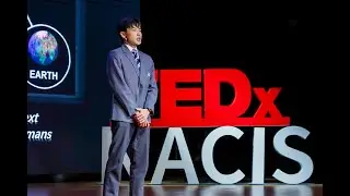 My 'Space' Cafe & Multi-planetary Species | Huangsinuo Li | TEDxNACIS Shanghai Youth