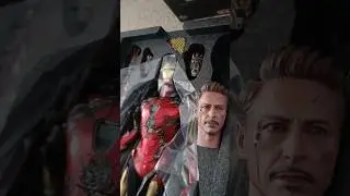 Hot toys -Iron man mark 85 battle damaged #hottoys #ironman #endgame #theavengers #tonystark