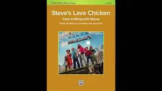 Steve's Lava Chicken (from A Minecraft Movie) - Easy Piano