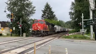 Railfanning Fort Langley 6/10/23 Ft. Ex CREX Leader and Hornshow
