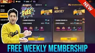 How To Get Free Weekly Membership in Free Fire | Unlock Weekly Membership For Free