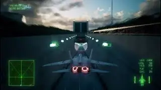 ACE COMBAT&trade; 7 Mig 31 Blitz tunnel run