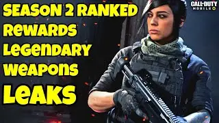 SEASON 2 RANKED Rewards + Legendary Weapons Operator Skills Lethal Leaks | Cod Mobile Season 2 Leaks