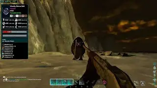 Taming a Level 360 Wolly Rhino ( Ark Ascended)