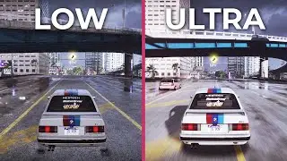 Need for Speed Heat &ndash; LOW vs. ULTRA PC Graphics Comparison