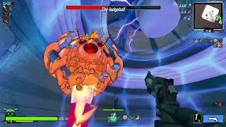 Roboquest. How judgeball pretends to force player to move.