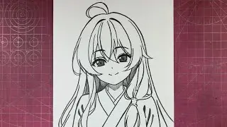 Easy Anime Drawing | How to Draw Anime Girl step by step