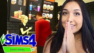 JE TESTE LE PACK FAST-FOOD SIMS 4 AAAAAHHHHHH OMG