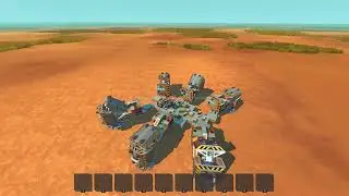 six legged scrap mechanic walker by me