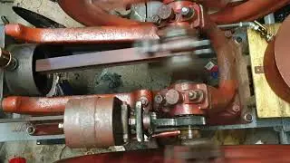 ASSOCIATED AMANCO 4 MULE TEAM HIT AND MISS GAS ENGINE