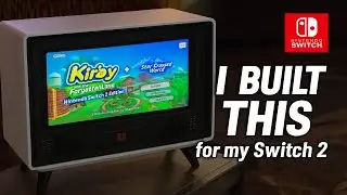 Я напечатал на 3D-принтере телевизор для своей Nintendo Switch 2... Почему бы и нет?