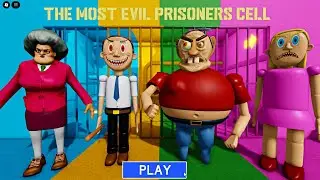 MAESTRA ASUSTADORA SE&Ntilde;ORITA T VS PAP&Aacute; MALVADO VS ABUELO ENOJADO VS MAM&Aacute; MALVADA? Obby
