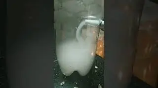 Smoke waterfall experiment