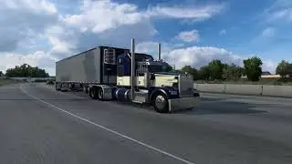 American Truck Simulator Ride Along #41  Kenworth W900 Flatglass 2020