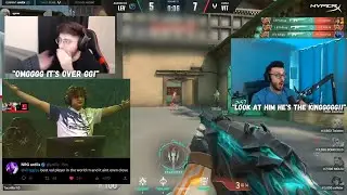 SEN Tarik & Zombs React to LEV KINGG INSANE CLUTCH Performance | VCT LOCKIN