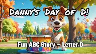 Danny&rsquo;s Day of D | Letter D Story for Kids |  SM-Educate Kids Corner