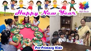 Little Stars Celebrating the New Year ✨🎊 | Pre-Primary Kids