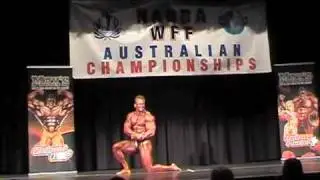 Justin Wessels NABBA Mr Australian Bodybuilding Championship 09