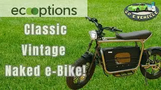 YIDI D60, a Vintage Classic looking, Naked e-Bike! #goelectric #ebike #electricvehicle