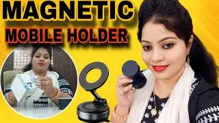 Magnetic Vacuum Phone Holder Unboxing & Test 😍