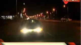 Practical Man of Superpower, a Person with Electricity Kills the Lights When Goes By