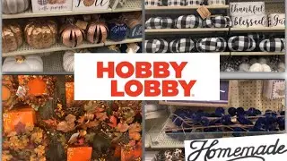 Shop&bull;With&bull;Me| Hobby Lobby| Fall 2020 Decor|🍁