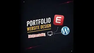 Portfolio Website Design || Figma to WordPress || LearnX Academy