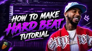 How To Make HARD Beats For Key Glock | FL Studio Tutorial