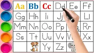 Aa to Zz Alphabet Tracing ✍️ | Letters A&ndash;Z | Kids Learning | Aa Bb Cc