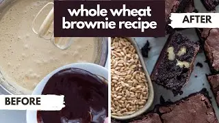 Homemade Brownies Using Ancient Grain Spelt Flour