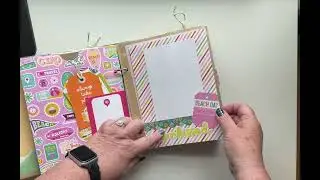 Honeymoon Album with Simple Stories Just Beachy