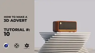 How to make a CG Advert - Cinema 4D, X particles & Octane Tutorial