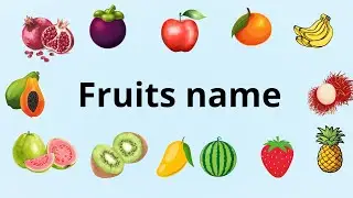 English Vocabulary for Kids 3–6 | Fruits lesson