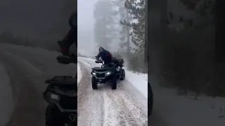 Cf Moto Cforce625 Snow Drift #offroad #adventure #offroading
